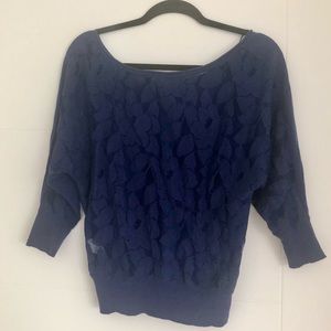 American Eagle Lace-Back Sweater